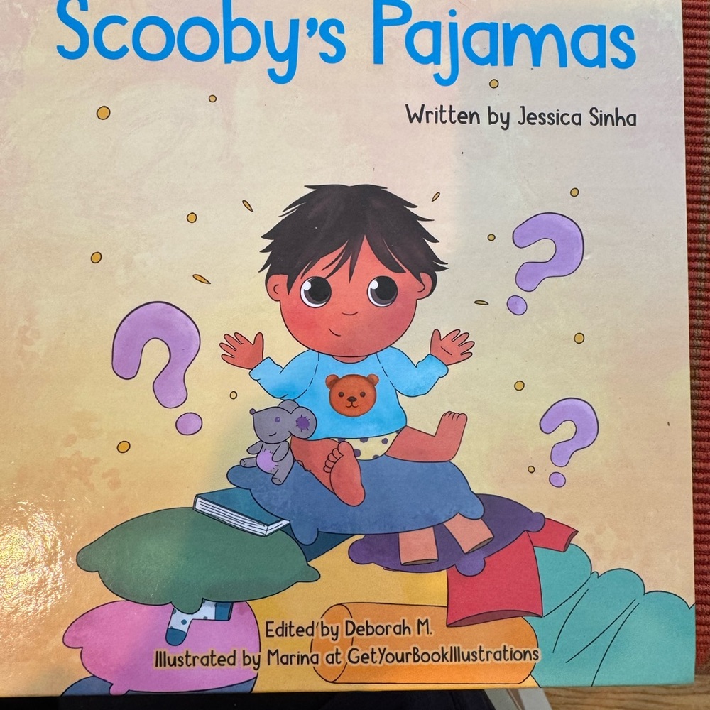Hardback Book new- Scooby's Pajamas